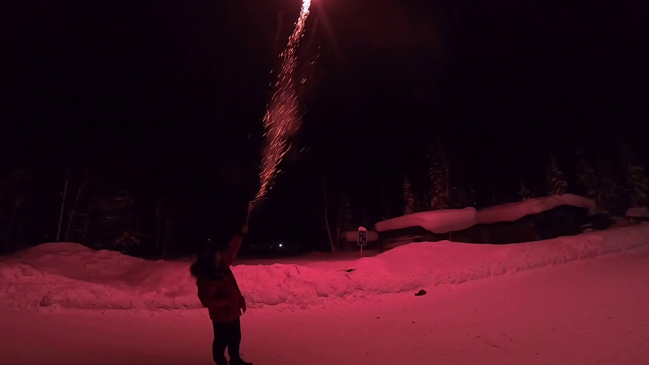 Новогодний Салют в Туруханске