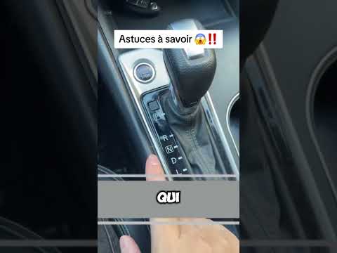 Astuces à connaître pour les boîtes automatiques ✅‼️#auto #voiture #astuce #boiteautomatique