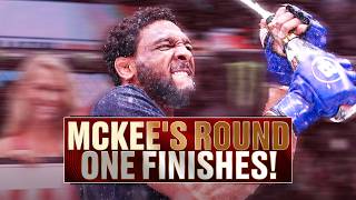 AJ McKee’s Round One Finishes But They Get Faster Each Time!