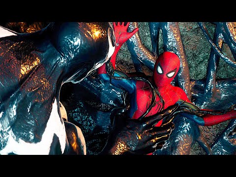 Venom Vs Spider-Man With Final Swing Suit Fight Scene - Marvel's Spider-Man 2 PS5