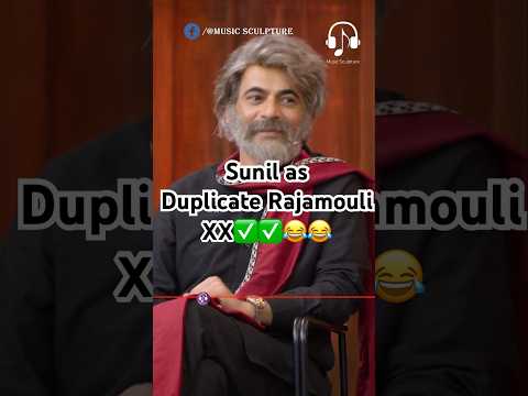 Sunil as duplicate RajamouliXX 😂#kapilsharma #sunilgrover  #ntr #netflixindia #janvikapoor