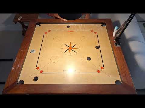 Carrom shot with 5 deflections