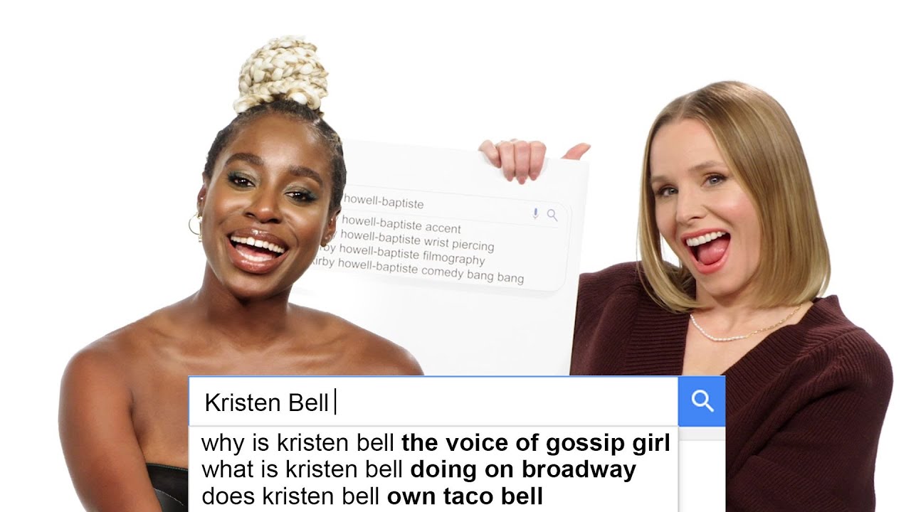 Kristen Bell & Kirby Howell-Baptiste Answer the Web's Most Searched Questions