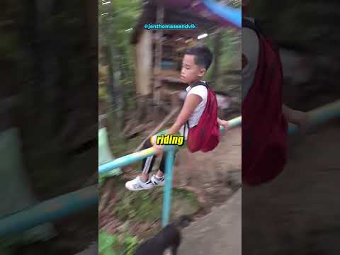 They Ride the Rails to School?! 😮