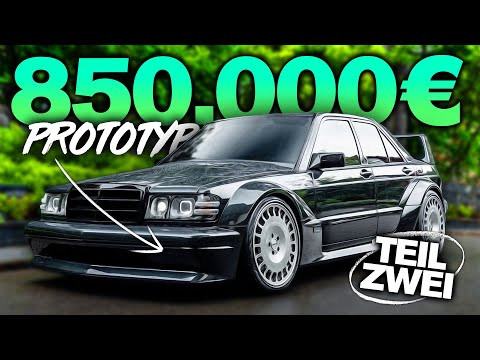 Der 850.000€ EVO - Wir sehen die ERSTEN DREI! Zu Besuch bei HWA Teil 2