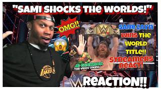 Sami Zayn WINS the Undisputed WWE Champion!