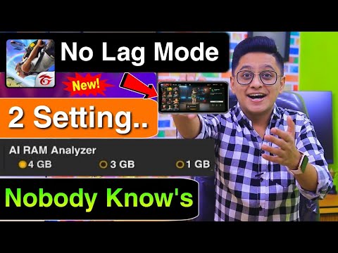 Free Fire Optimizate No Lag Mode Setting Tips After OB27 Update || Fix 1GB 2GB 3GB 4 GB RAM Tutorial