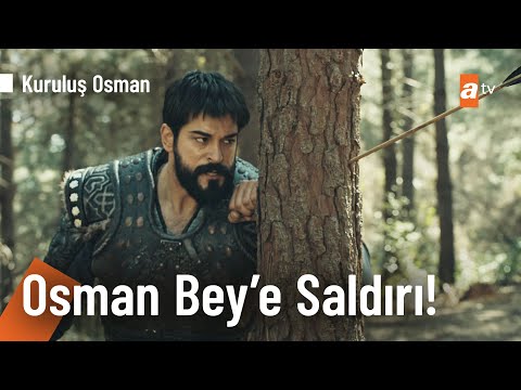 Osman Bey maskeyi düşürmek üzereyken saldırıya uğruyor! - @Kuruluş Osman 88. Bölüm