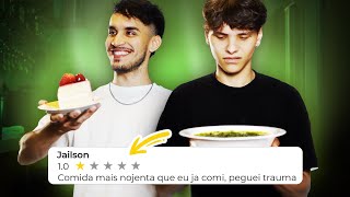 PROVANDO AS PIORES COMIDAS DO IFOOD