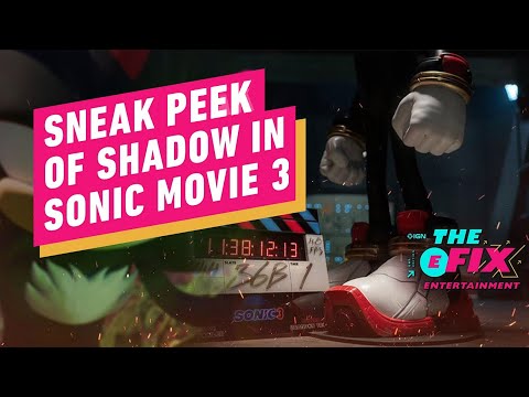 Sonic Movie 3's First Look At Shadow Is Surprisingly Accurate - IGN The Fix: Entertainment