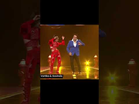Vartika Jha 💃 Govinda Sir 😎 #Dance 🔥  #shorts #ytshorts #VartikaJhaWorld, #India's Best Dancer