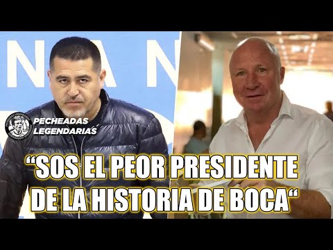 MAC ALLISTER DESTROZÓ A RIQUELME: "SOS EL PEOR PRESIDENTE"