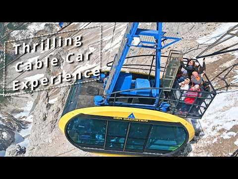 Thrilling Cable Car Ride to the top of Dachstein Mountain in Austria
