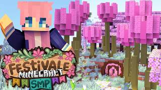 Pink Fairy Cottage on Festivale SMP | Ep. 6