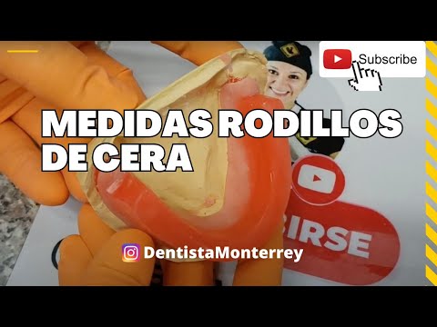 Cuánto deben MEDIR 👅 los RODETES  de CERA
