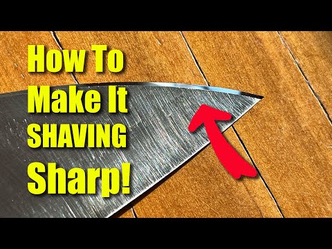 The One Knife Sharpening Secret YOU Need to Know - It's Simple!