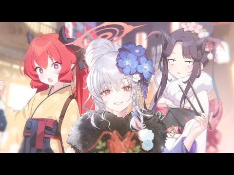 【ブルアカ】ハルナ(正月)＆フウカ(正月)PV