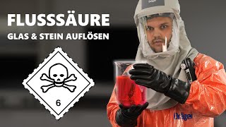 FLUSSSÄURE - eine Handtellergroße Verätzung führt zum TOD  [𝟰𝗞] | JJChemistry