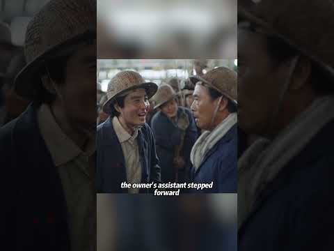 The factory owner let a sledgehammer smash down on his own head. #movie #film