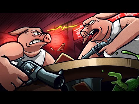 Battle of the Liar's Bar Pigs! (Liar's Bar Chaos Card)