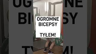 BICEPSY TYŁEM! #kulturystyka #fitness