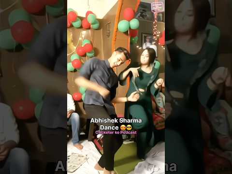 Abhishek sharma dance 🕺 #abhisheksharma #dance #cricket #love #trrndingshorts