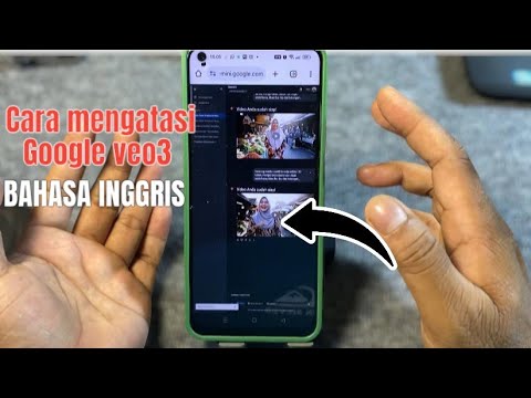 Cara mengatasi Google veo3 bahasa inggris