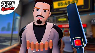 СТАЛ ОХРАННИКОМ и СПАС САМОЛЕТ от ВЗРЫВА! Airport Security Guard VR! / Часть 2 /