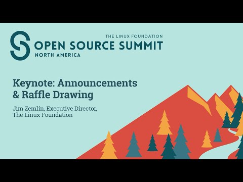 Keynote: Announcements & Raffle Drawing - Jim Zemlin, Executive Director, The Linux Foundation