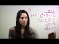 Polynomial Long Division Concepts