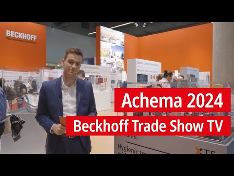 Achema 2024 Beckhoff Trade Show TV