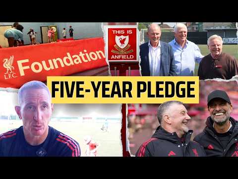Liverpool Legends visit Anfield centre to support huge LFC Foundation pledge