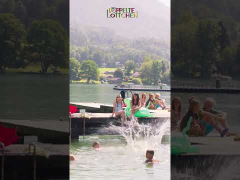 🌊 Mit Klamotten ins Wasser! 👩🏼‍🤝‍👩🏼💦 | Das doppelte Lottchen #shorts