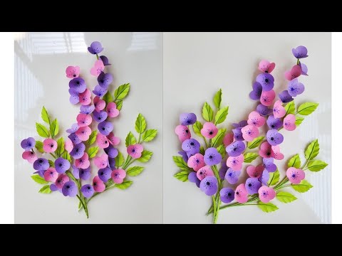 wall hanging craft ideas | diy wall decor idea | wallmate | paper craft | paper flower wall hanging
