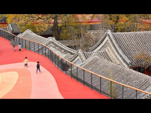 Hufton + Crow film MAD's playground-topped kindergarten in Beijing