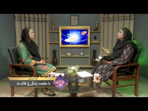 با مقصد زندگی کے فائدے Ba maqsad zindagi kay faiday MUN384