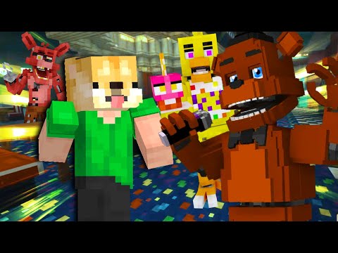 NOCNA ZMIANA z FREDDYM I EKIPĄ w MINECRAFT FNAF 🔥