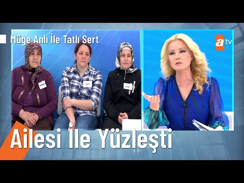 Canlı yayında ailesi ile yüzleşti - @Müge Anlı ile Tatlı Sert 26 Mayıs 2022