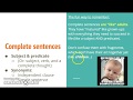 Exploring Sentence Structure: Fragments and Run-Ons