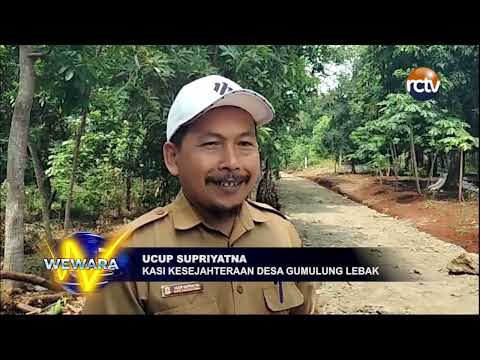 Pemdes Gumulung Lebak Bangun Jalan Produksi