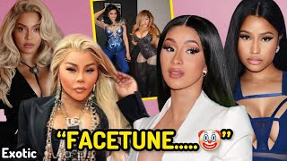 ‼️Cardi & lil Kim DRAGGED after photoshopping😱Nicki Minaj CANCELED⁉️😂Beyonce & Chloe drama & more🍵