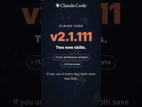 Permission prompts are dead with Claude v2.1.111 + Ultra Review