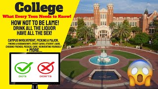 The Best Advice for College Freshmen!