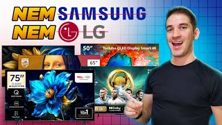 Nem SAMSUNG, Nem LG: 5 TVs BOAS e BARATAS de OUTRAS MARCAS!