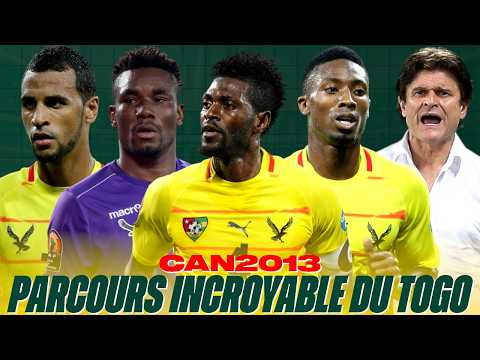 LE PARCOURS HISTORIQUE DES EPERVIERS DU TOGO A LA CAN 2013