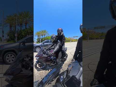 did you see the first pov?? 😭 #motovlog #funnymotorcycle #bikercouple #bikergirl #bike #funny