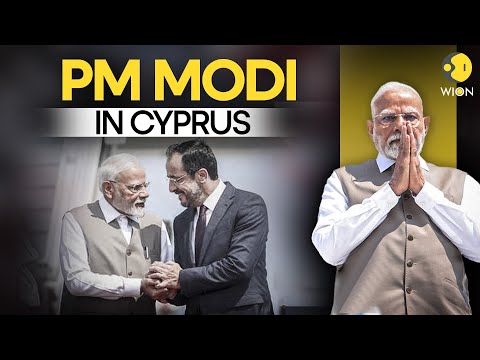 PM Modi LIVE: PM Modi receives Ceremonial Welcome at Presidential Palace in Cyprus | WION