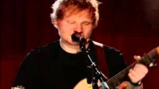 Ed Sheeran performing The A Team / Don't on the iHeartRadio Music Awards