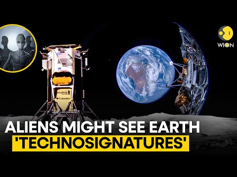 Moon Lander reveals which Earth "Technosignatures" Aliens might detect | WION Originals