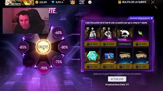 SACO RULETA DE TOKENS POR 9 DIAMANTES Y AWM PANDA *TRUCO*